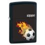 Zapalniczka benzynowa Zippo Logo Football Black Matte - 2